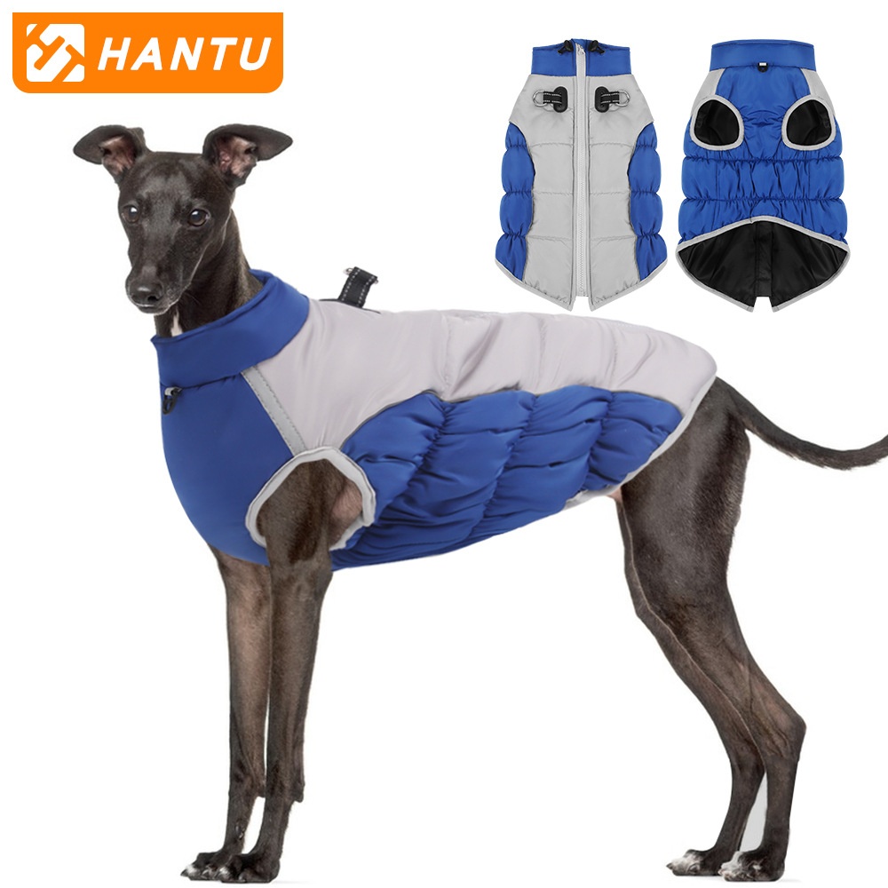 Winter Pet Cotton Coat Thick Warm Dog Clothing Comfortable Reflective Pet Clothing Wholesale Manufacturer