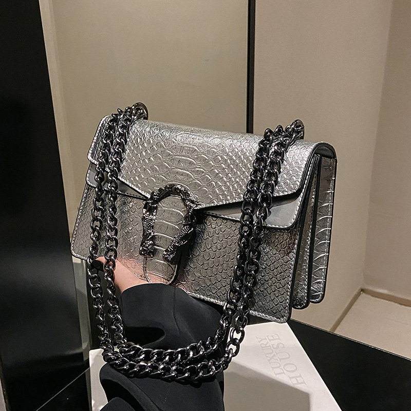 Crocodile patterned Wine God Bag - Bild 4