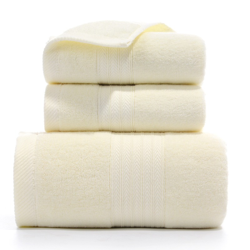 Towel Set Of Pure Cotton Towel Bath Towel Three-Piece Gift Set Xinjiang Cotton - Bild 17