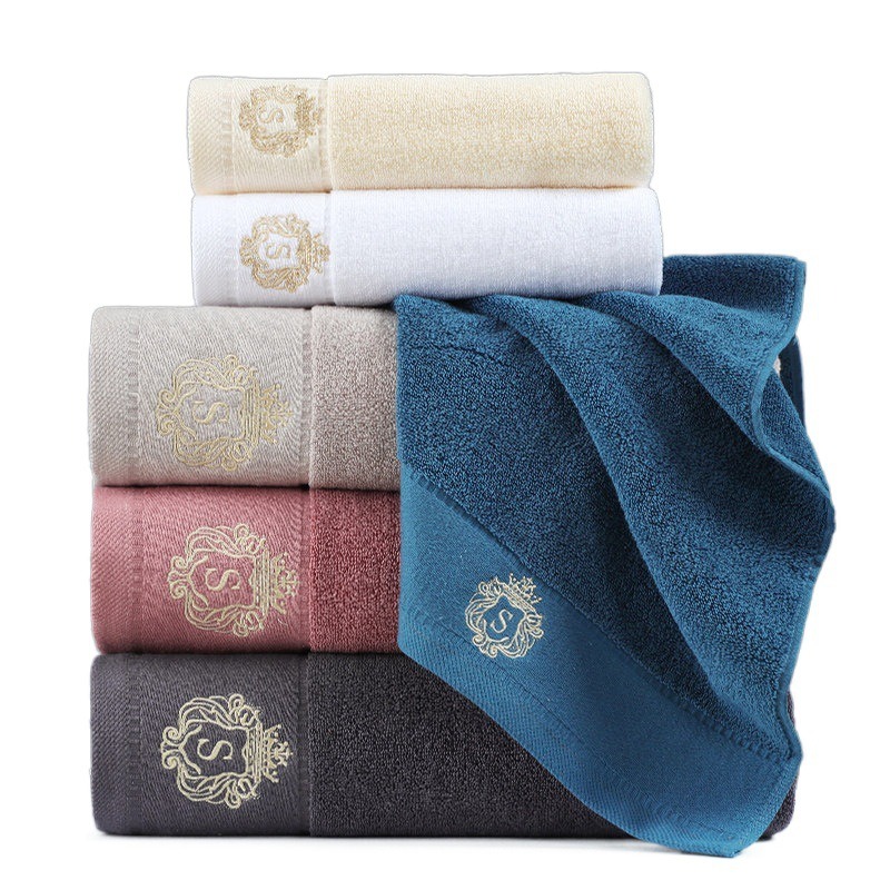 Towel Set Of Pure Cotton Towel Bath Towel Three-Piece Gift Set Xinjiang Cotton - Bild 10