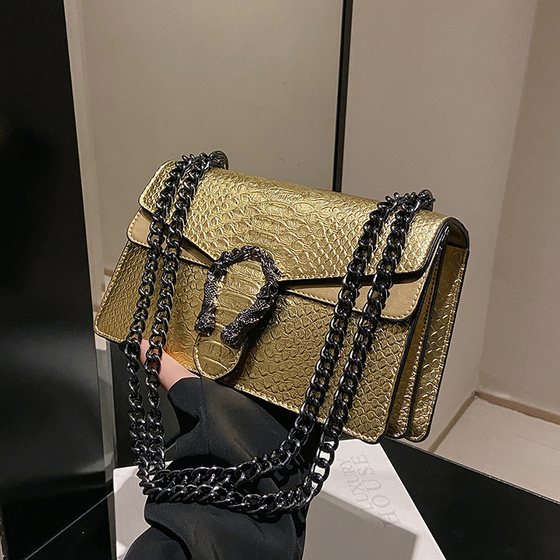 Crocodile patterned Wine God Bag - Bild 5