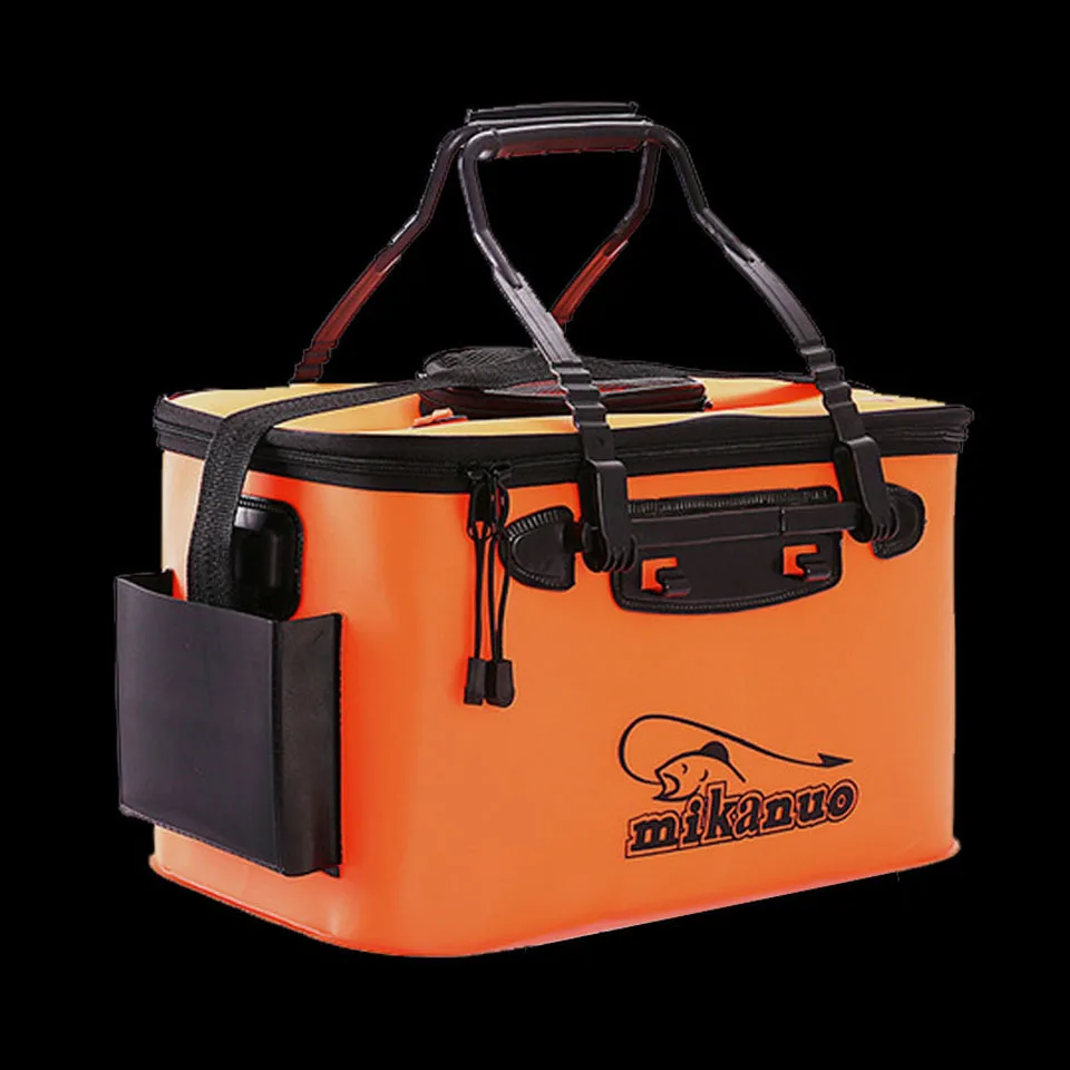 Portable EVA Fishing Bag Collapsible Fishing Bucket Live Fish Box Camping Water Container Pan Basin Tackle Storage Bag - Bild 2