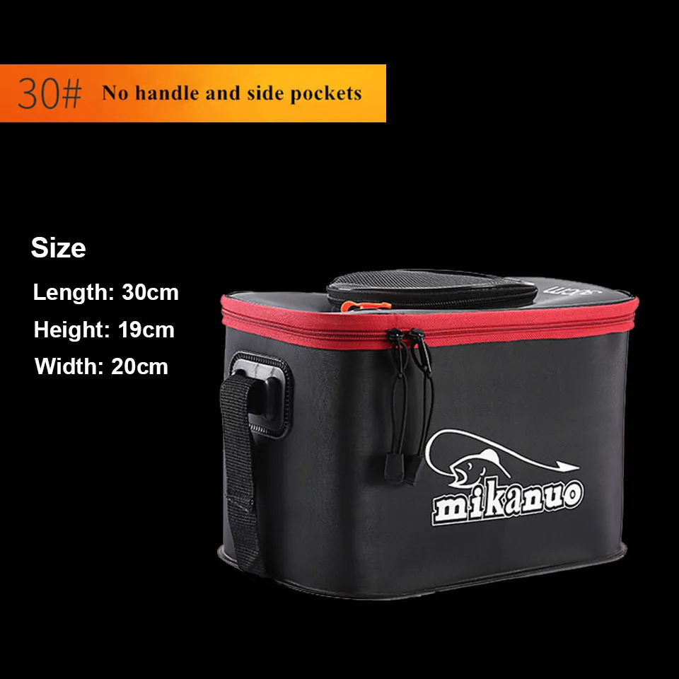 Portable EVA Fishing Bag Collapsible Fishing Bucket Live Fish Box Camping Water Container Pan Basin Tackle Storage Bag - Bild 7