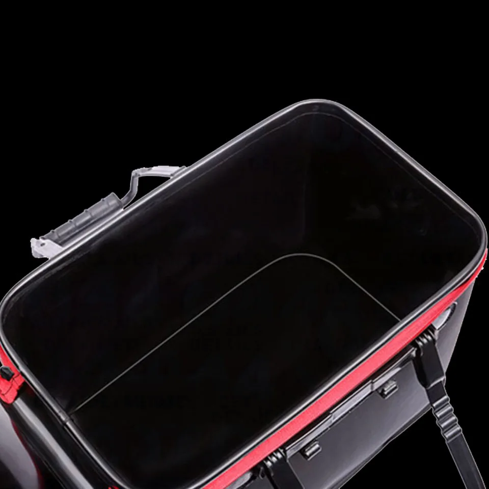Portable EVA Fishing Bag Collapsible Fishing Bucket Live Fish Box Camping Water Container Pan Basin Tackle Storage Bag - Bild 3