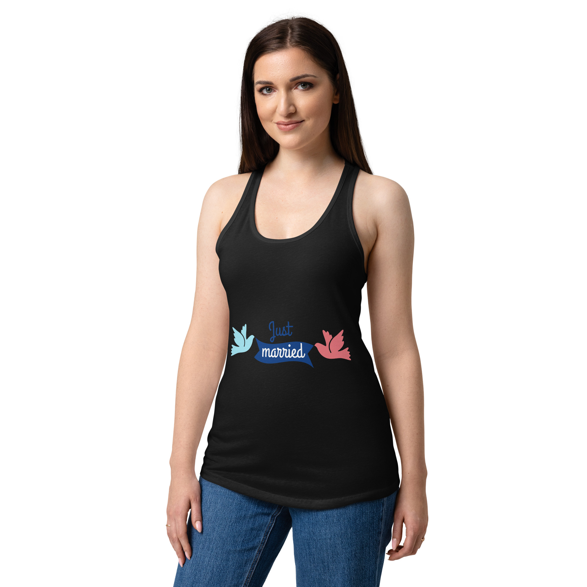 Women’s fitted racerback tank top - Bild 32
