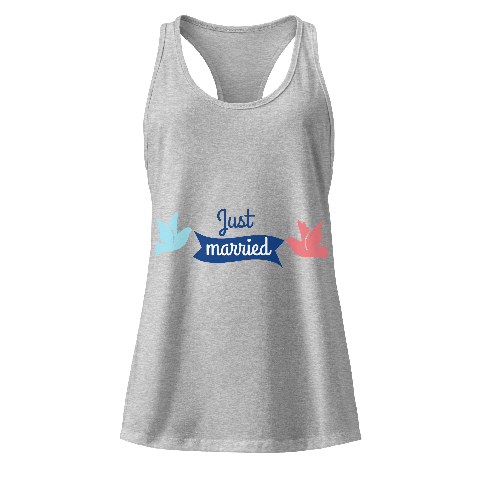 Women’s fitted racerback tank top - Bild 5