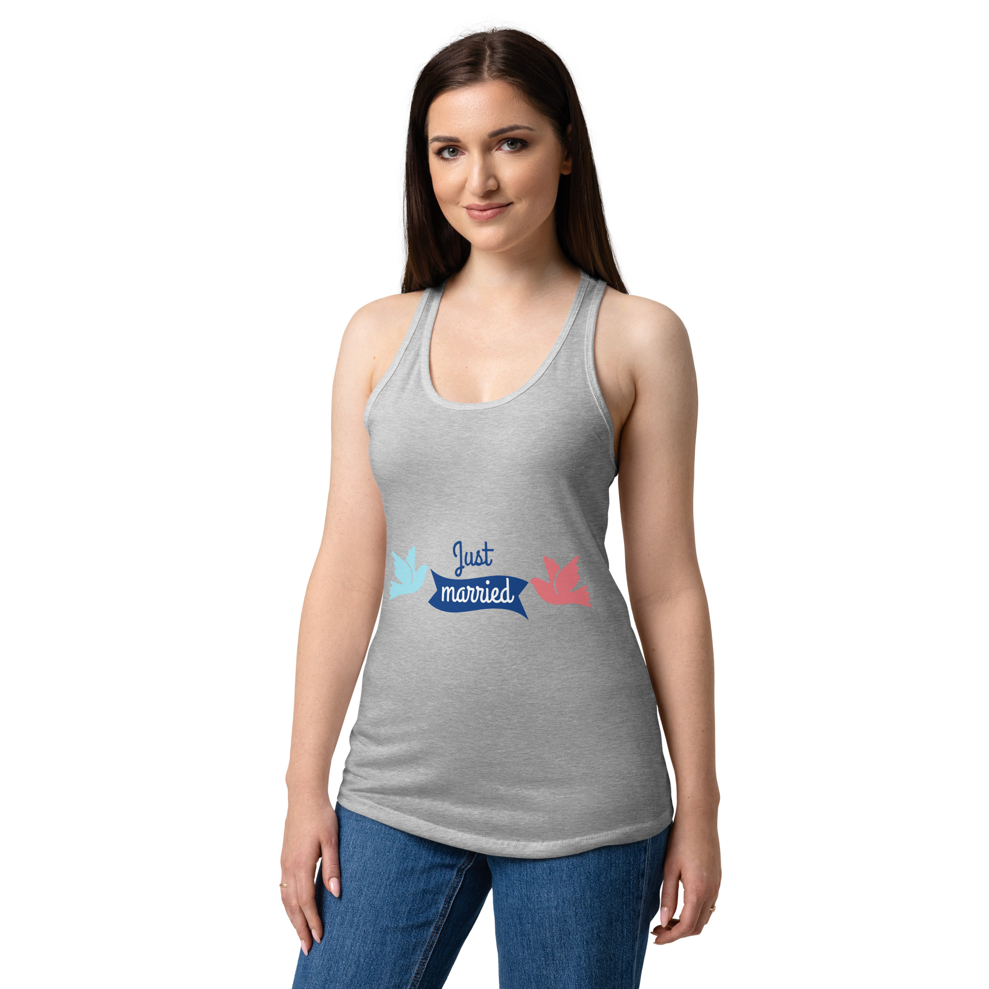 Women’s fitted racerback tank top - Bild 33