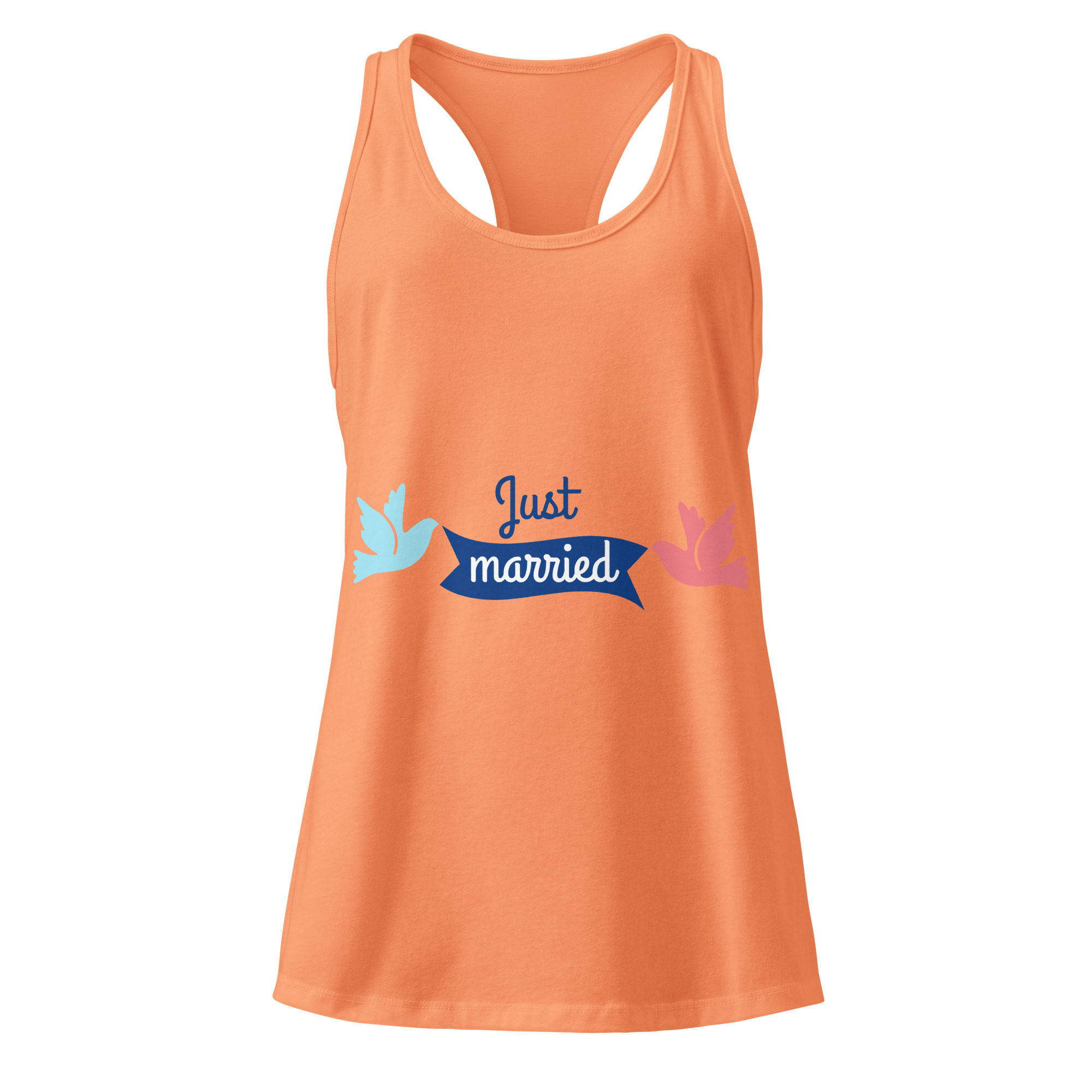 Women’s fitted racerback tank top - Bild 3
